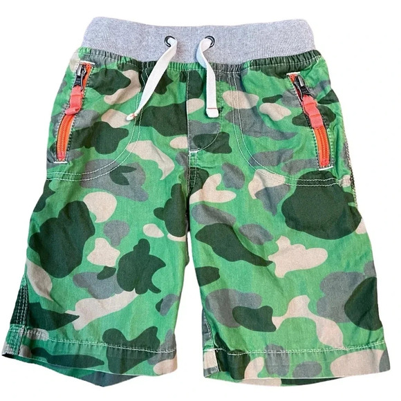 Mini Boden Other - Mini Boden Boys Green Camo Cargo Pants 3 Years Lightweight Casual Pants‎